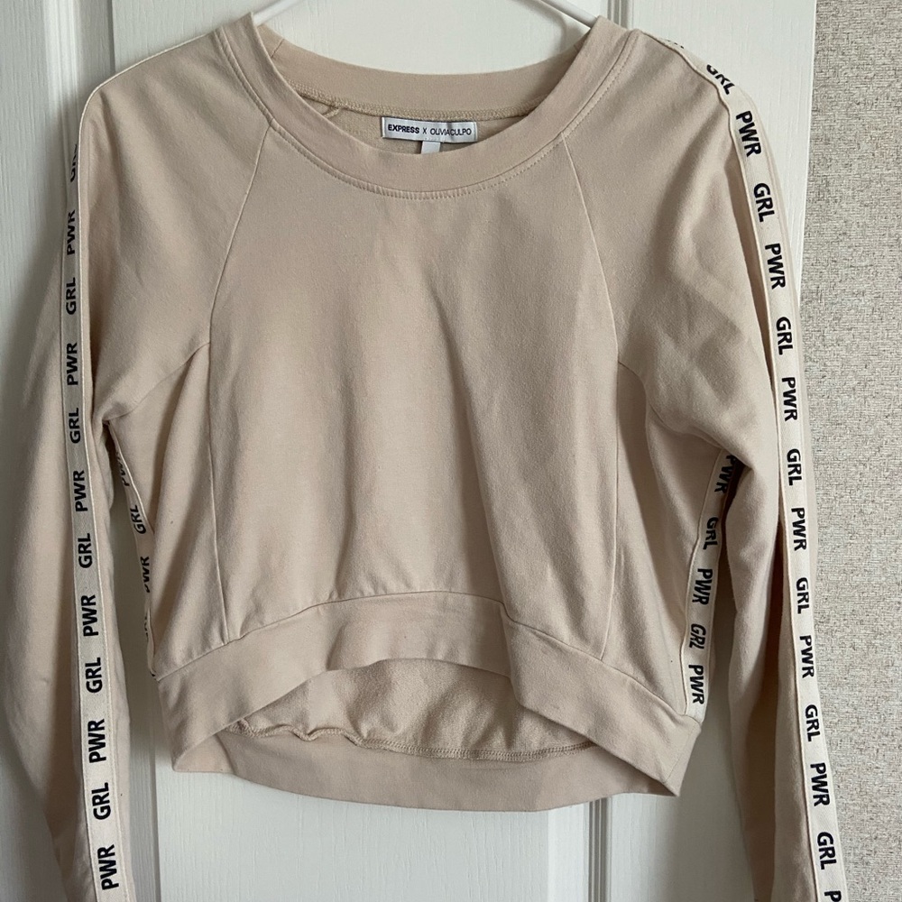 Crop top long sleeve